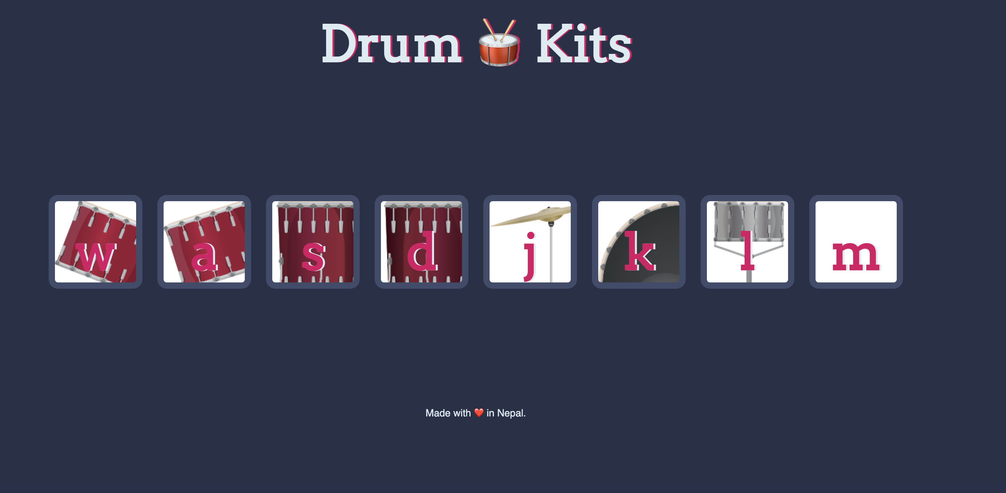 Interactive Drum Kit