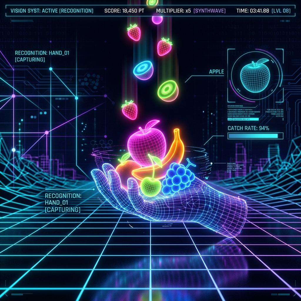 MediaPipe Fruit Catcher