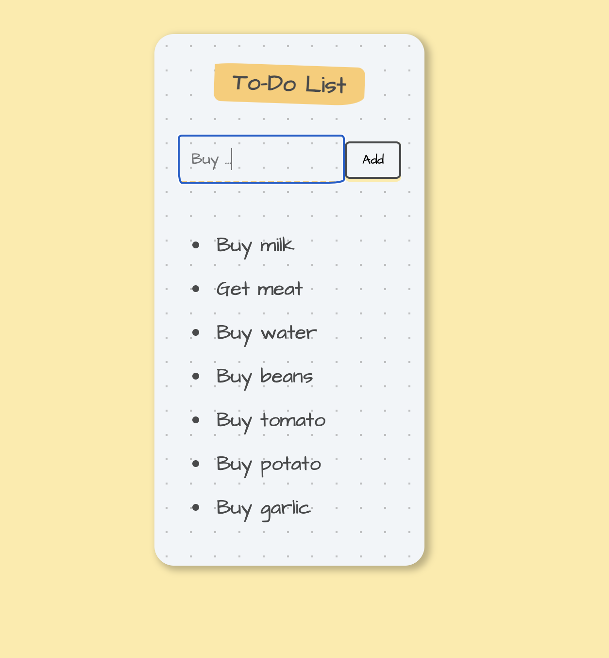 To-Do List